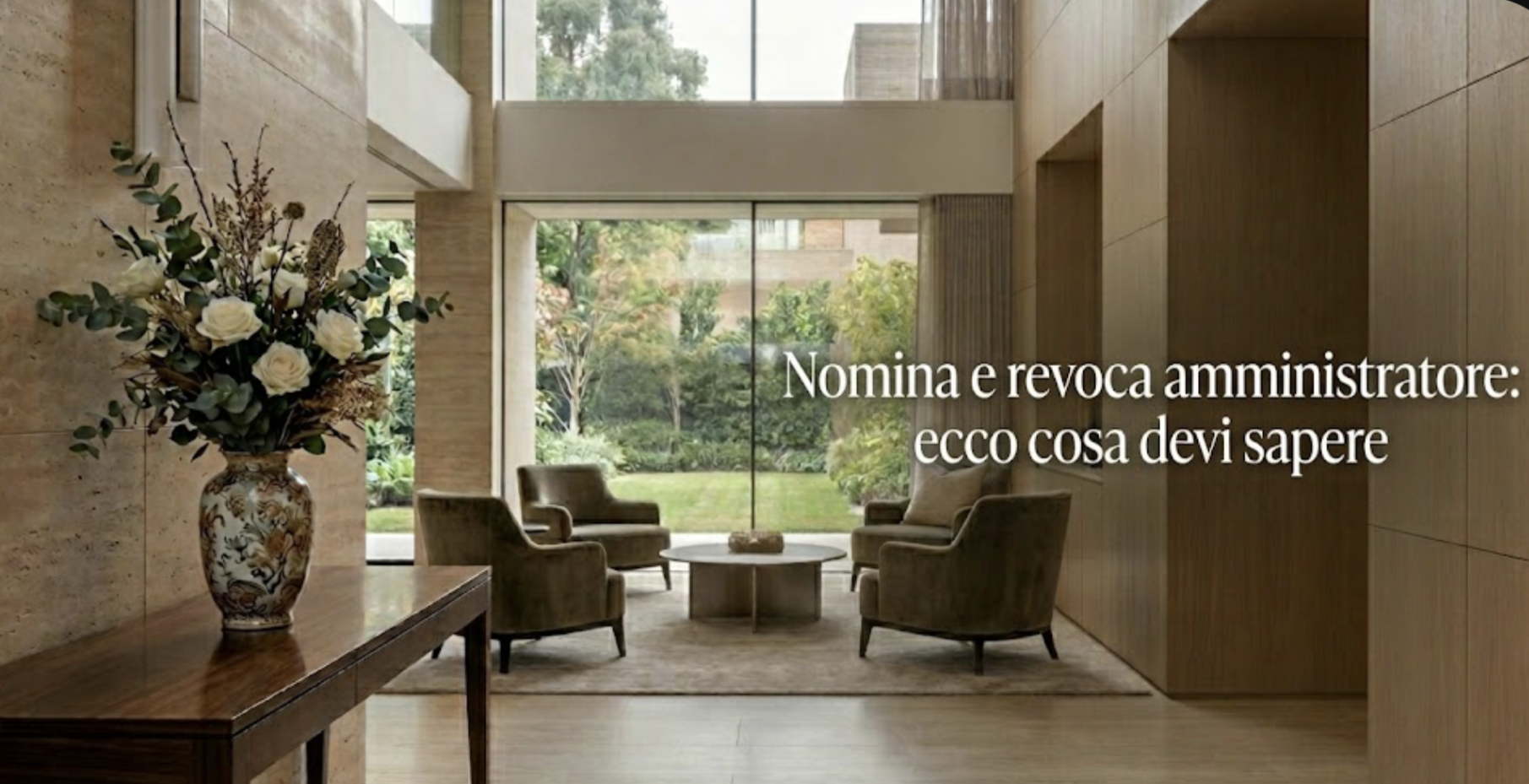 Nomina e revoca dell'amministratore di condominio: quando, come e con quale quorum